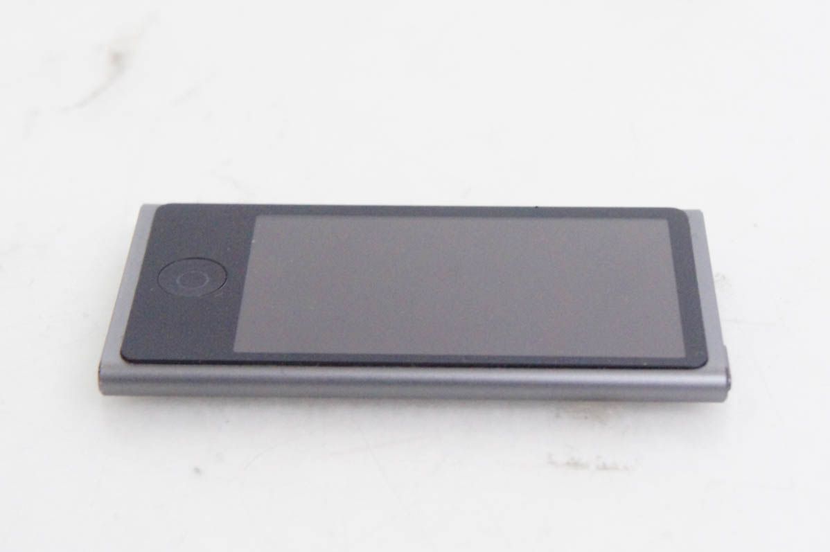 【美品】Apple iPod nano 第7世代 16GB ME971J 中古】Appleアップル 第7世代 iPod nano 16GB スペースグレイ ME971J