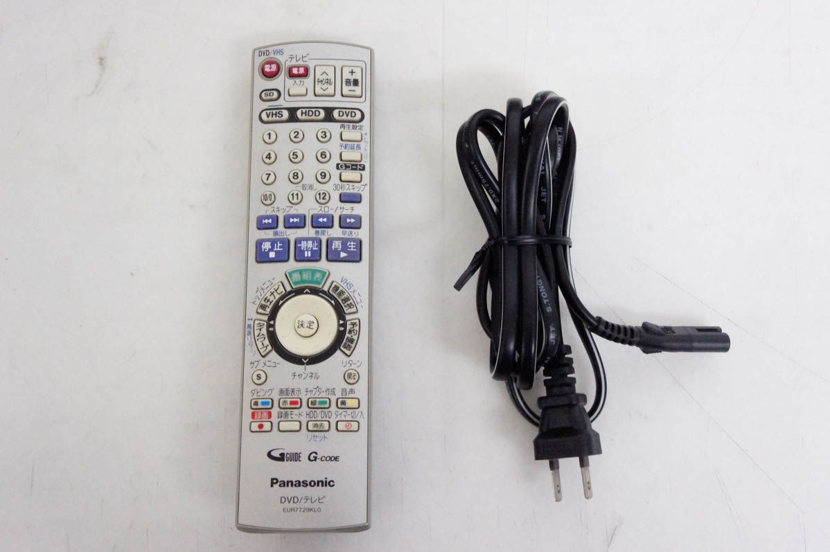  Panasonicパナソニック DIGA DMR-EH 70 V DVDプレーヤー一体型VHSビデオデッキ アナログチューナー VHS ビデオデッキ プレーヤー