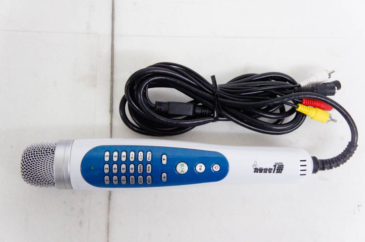 中古】夢グループ パーソナルカラオケマイク カラオケ1番 YK-3008 家庭