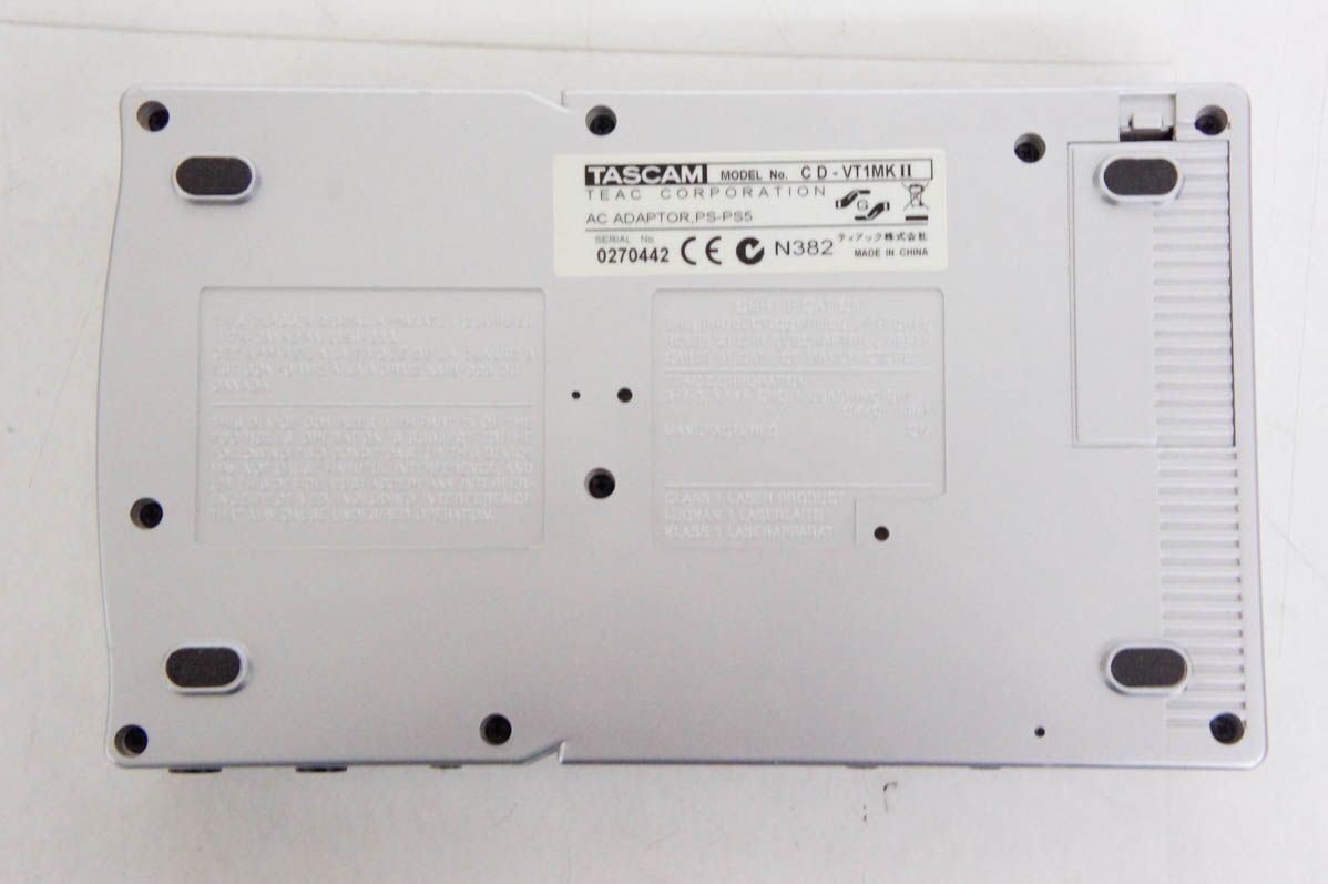 中古】C TASCAMタスカム ポータブルCDボーカルトレーナー CD-VT1mk2