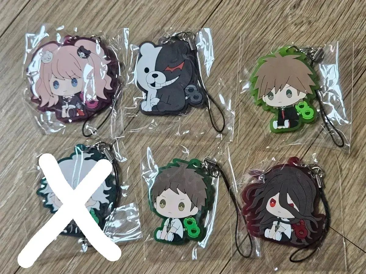 ダンガンロンパ ラバー ストラップ キャラクター キーホルダー - メルカリ