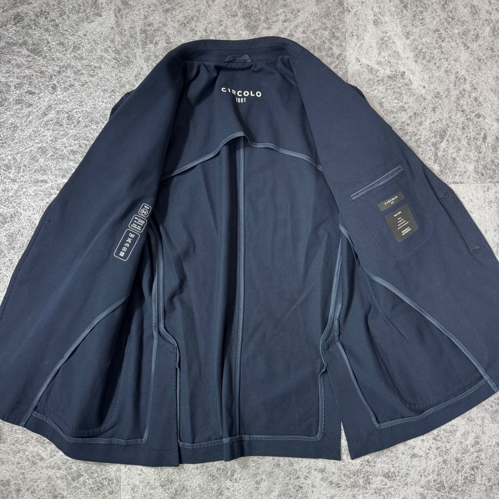 希少54サイズ CIRCOLO チルコロ コットン ジャージー ストレッチ