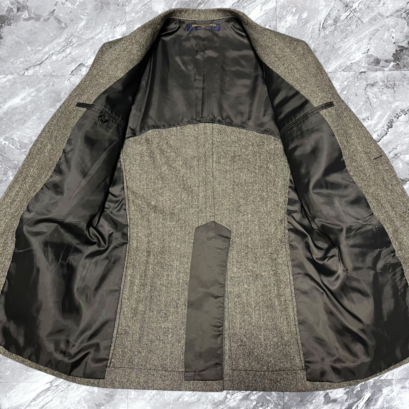 希少カラー BROOKS BROTHERS スーツセットアップ 大きいサイズ 大きいサイズ Brooks Brothers ブルックスブラザーズ 3ピース