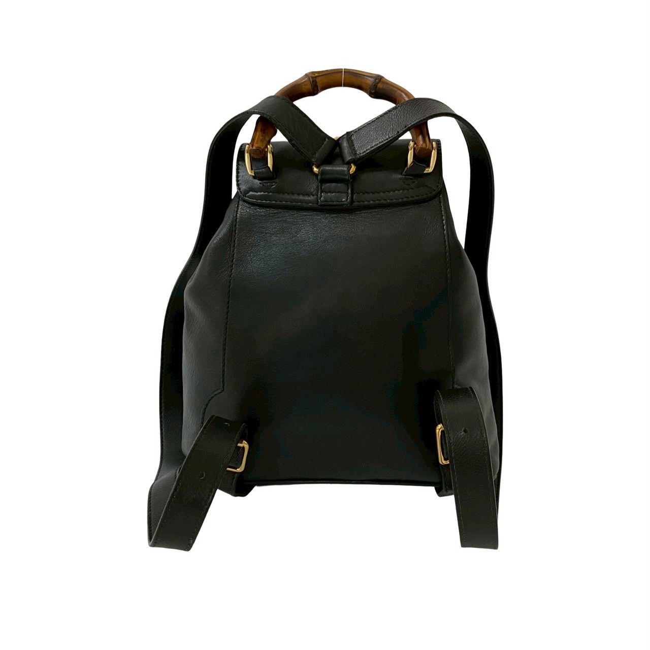 極 美品 GUCCI グッチ オールドグッチ ヴィンテージ バンブー レザー