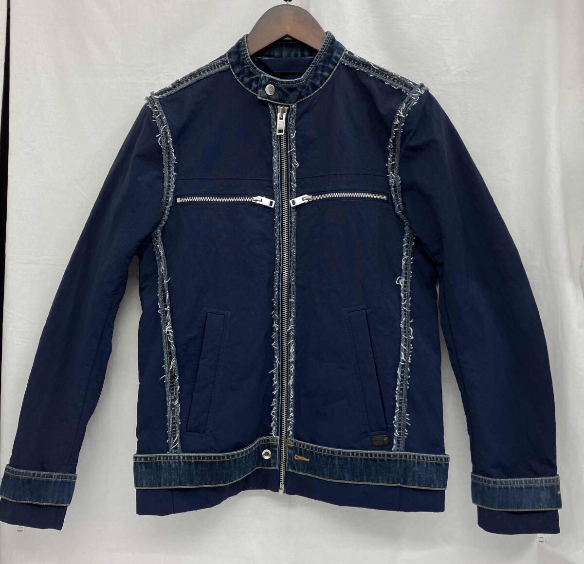 DIESEL ディーゼル／デニム切替/ジップアップ ／サイズ S／A62226170