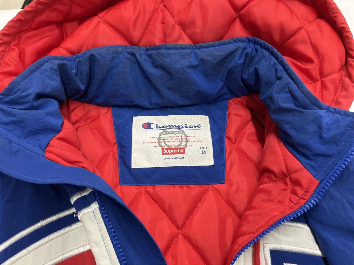 Champion × Supreme 15FW Puffy Jacket チャンピオン シュプリーム