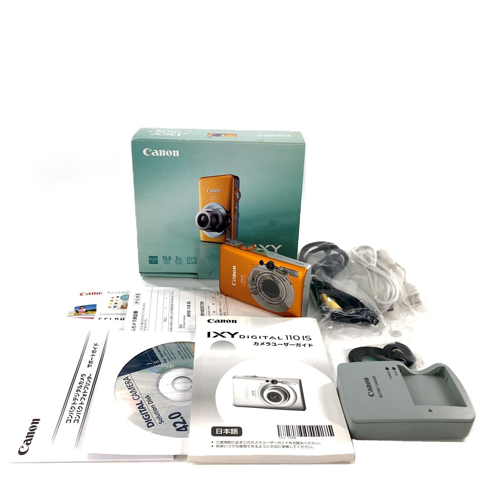 CANON キヤノン IXY DIGITAL 110 IS レンズ 6.2-18.6mm 1:2.8-4.9