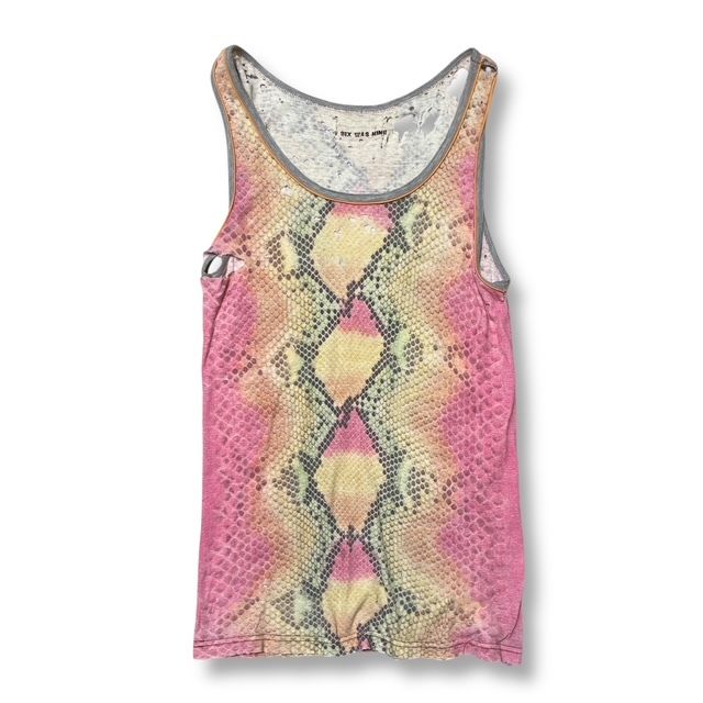 Y2K／IF SIX WAS NINE Nosleeve Cut and Sew デトロイトノースリーブ