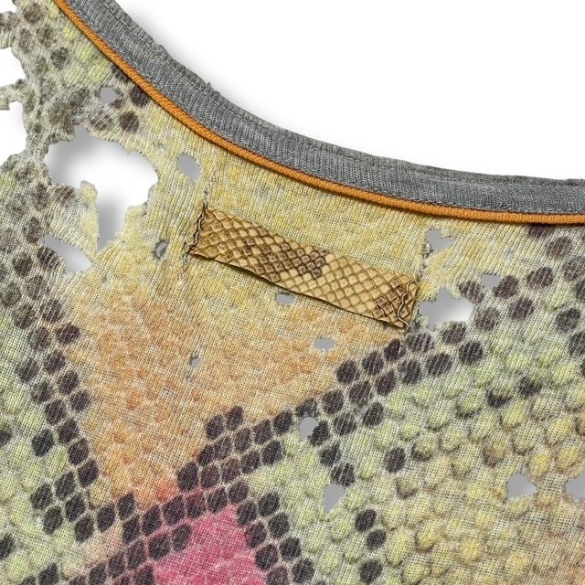 Y2K／IF SIX WAS NINE Nosleeve Cut and Sew デトロイトノースリーブ