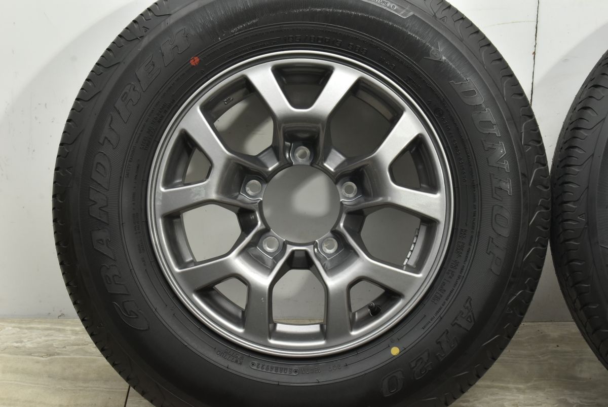 195/80R15 新車外し JB74 ジムニーシエラ 新車外し品】スズキ JB74 ジムニー シエラ 純正 15in 5.5J +5 PCD139.7