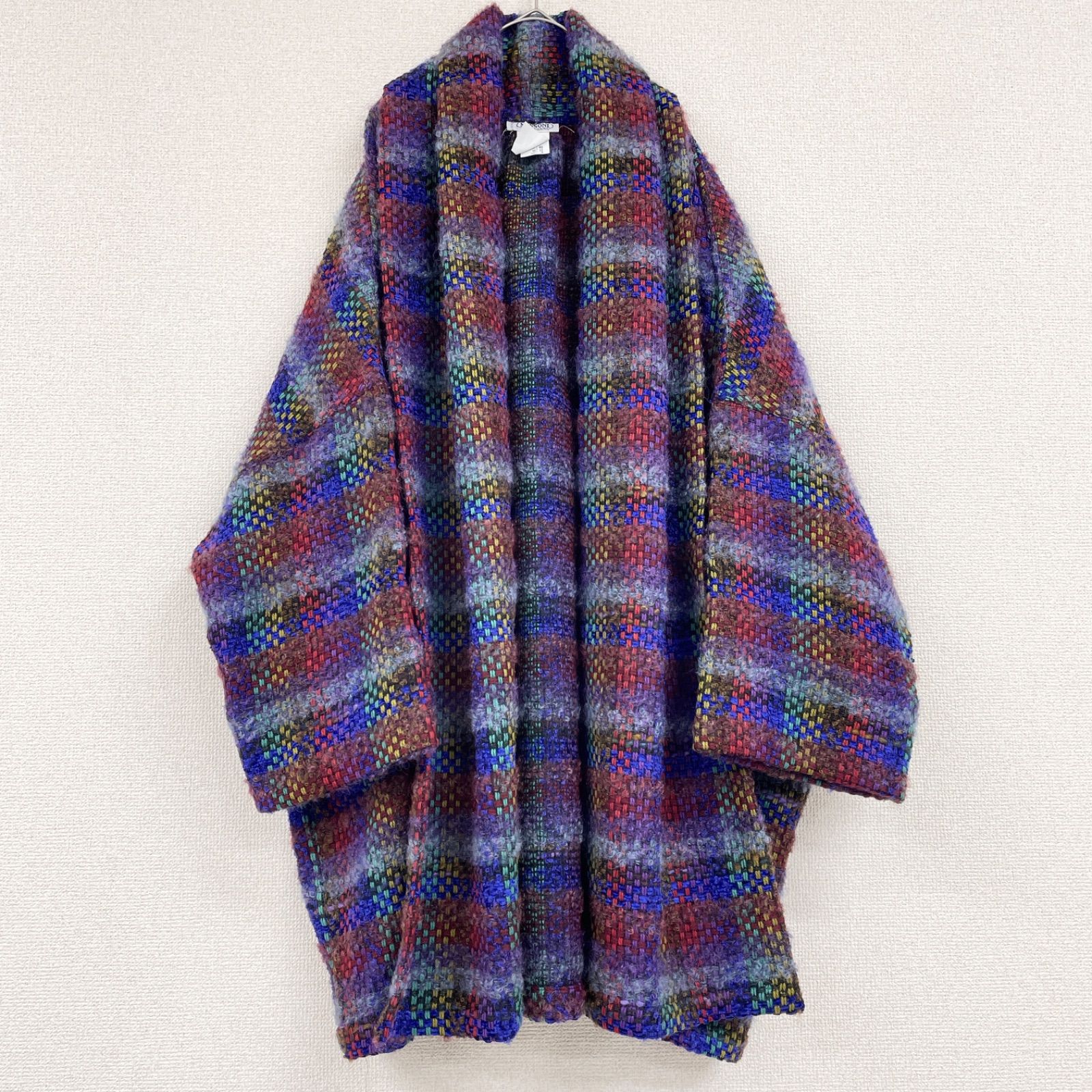MISSONI ミッソーニ ロングコート ガウン チェック柄 オーバーサイズ