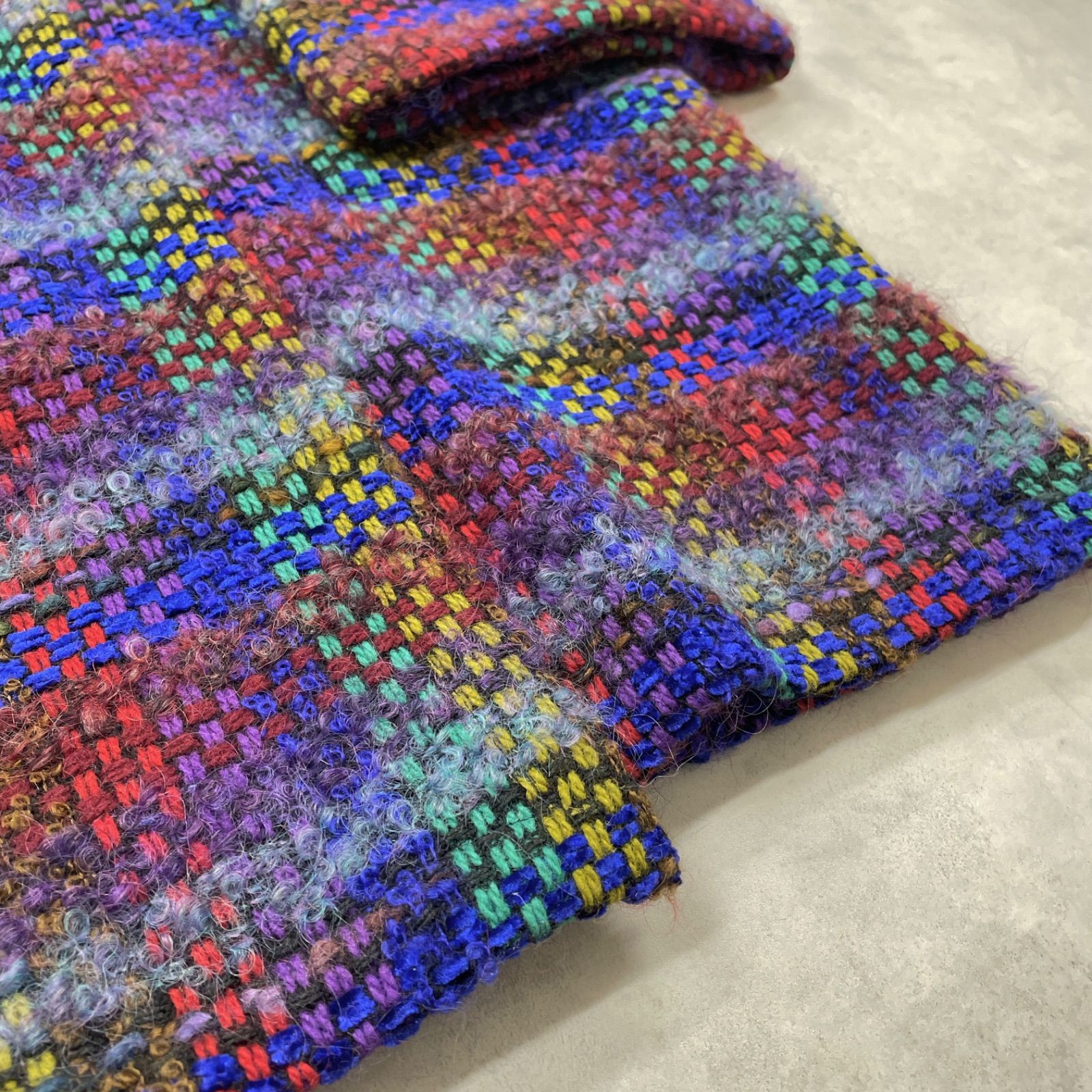 MISSONI ミッソーニ ロングコート ガウン チェック柄 オーバーサイズ