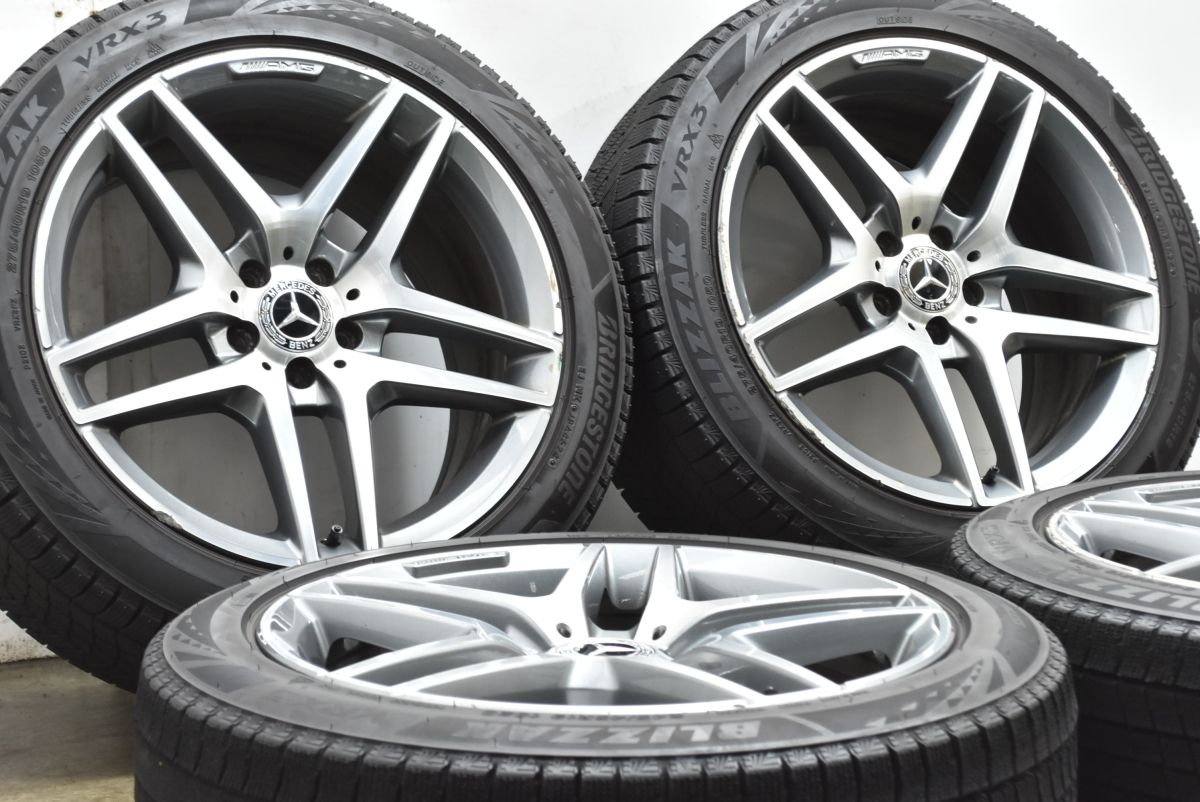 メルセデスベンツ W 222 Sクラス AMG 19 in 8 5 J 9 38 PCD 112 ブリヂストン ブリザック VRX 3 245 45 R 275 40