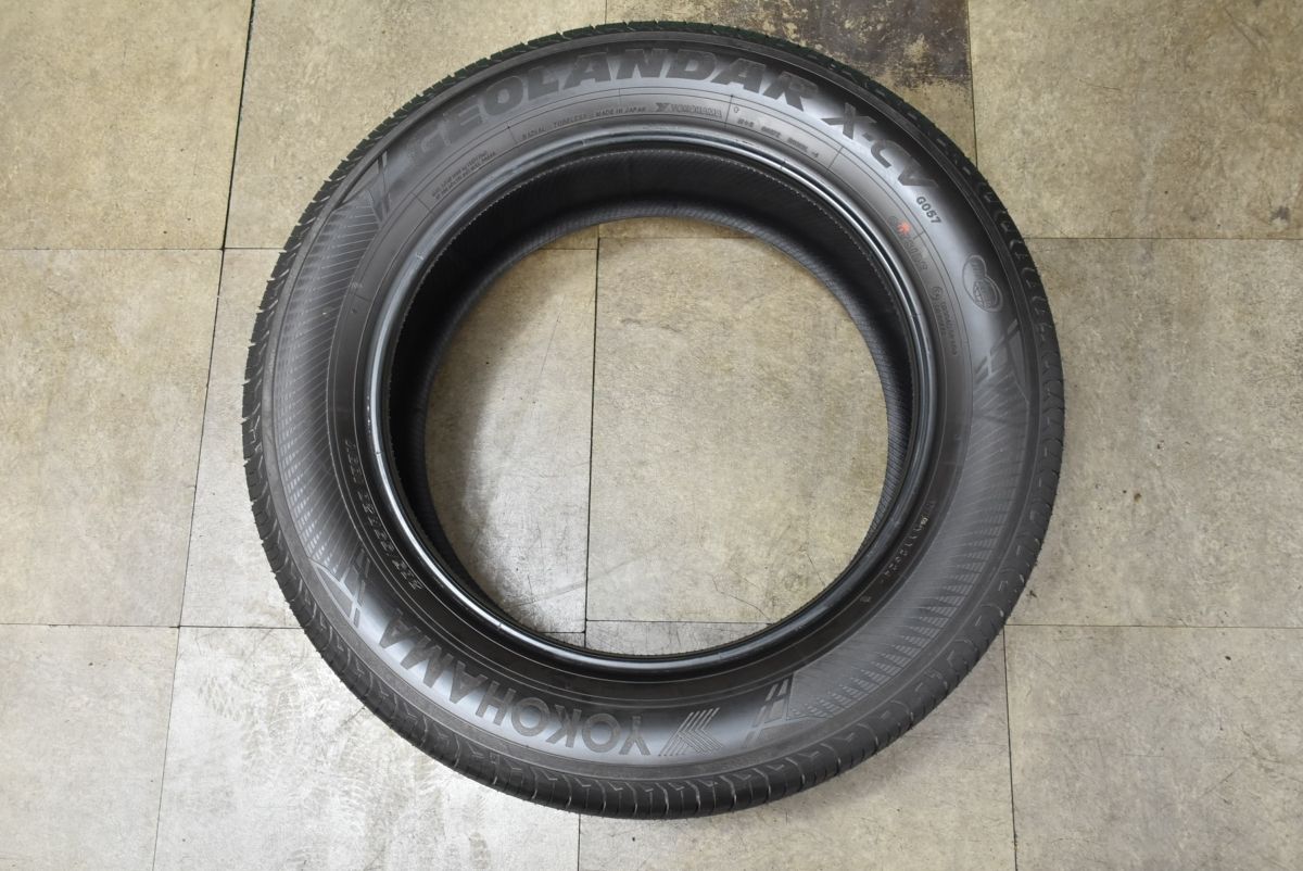  新車外し ヨコハマ ジオランダー X CV 265 55 R 20 製造 4本セット ランドクルーザー300 レクサス LX 600 GEOLANDAR 納車外し 20インチ サマータイヤ ノーマルタイヤ