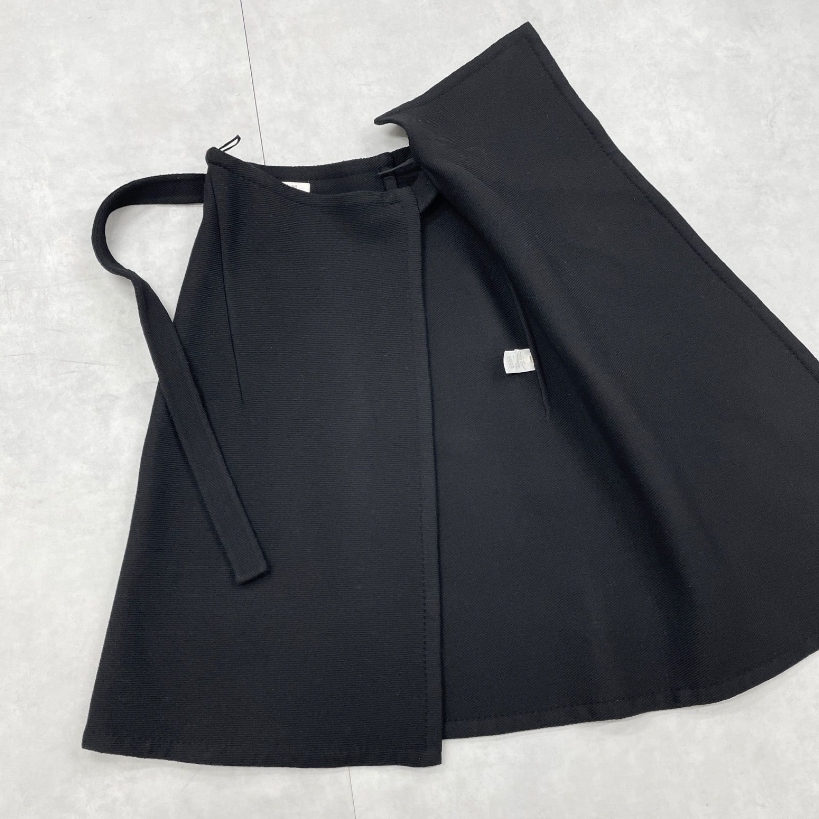 CELINE セリーヌ フィービー期 ラップスカート ロング ベルト ウール