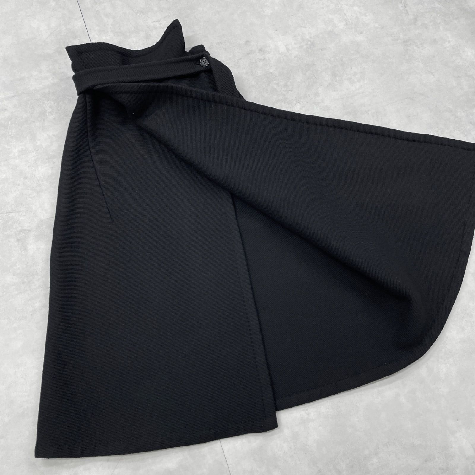 CELINE セリーヌ フィービー期 ラップスカート ロング ベルト ウール