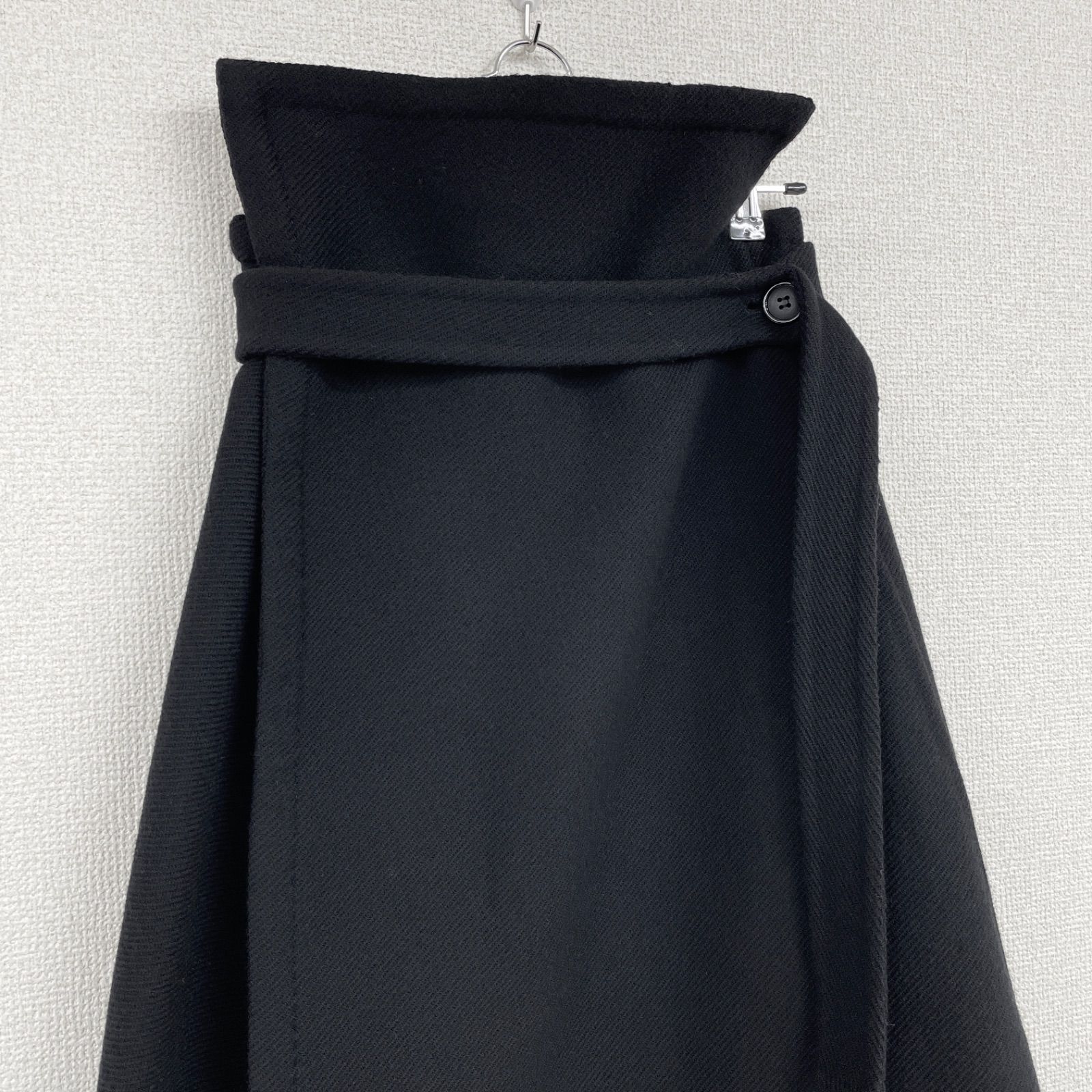 CELINE セリーヌ フィービー期 ラップスカート ロング ベルト ウール