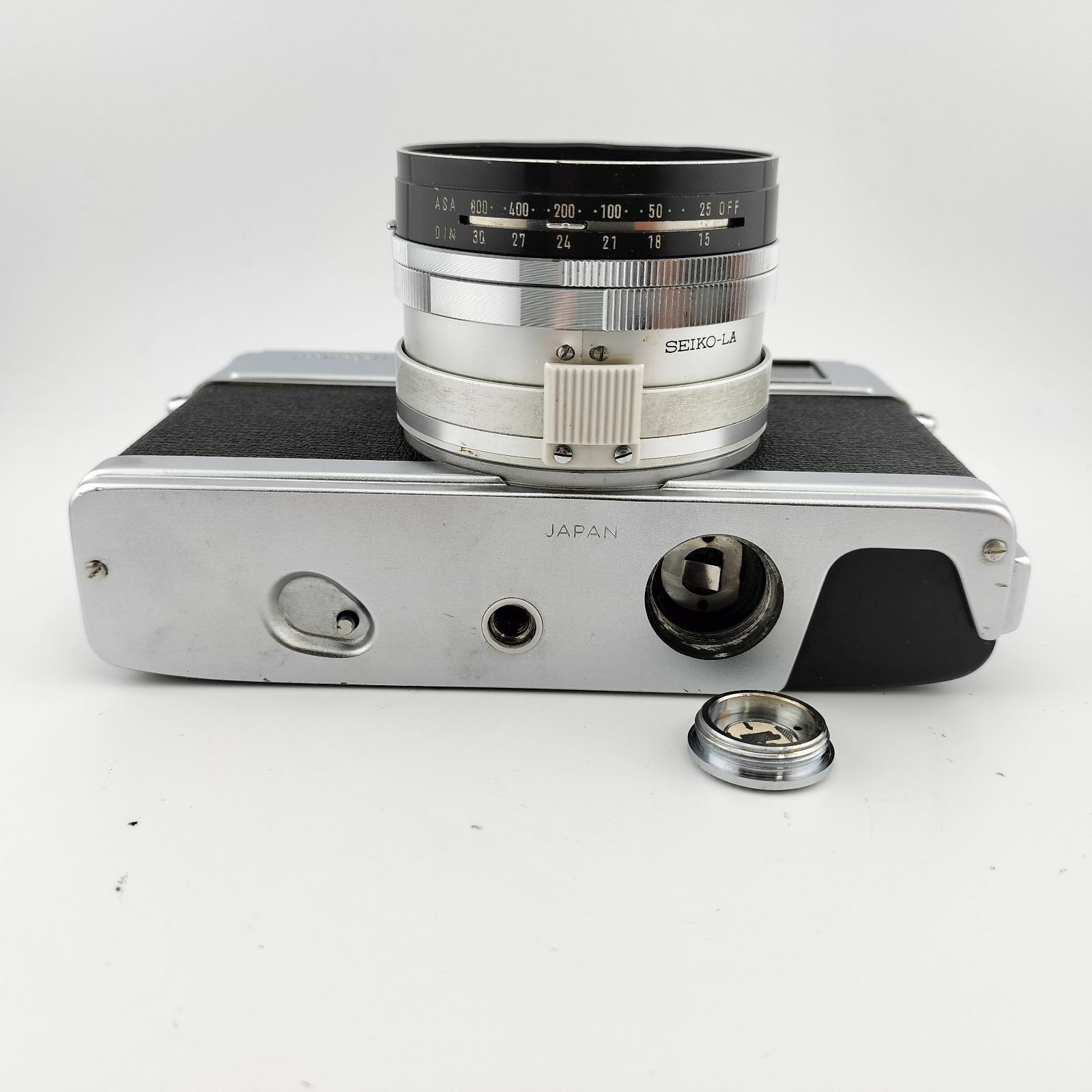 動作確認済】Minolta HI-MATIC 7s シルバー ROKKOR-PF 1：1.8 45mm