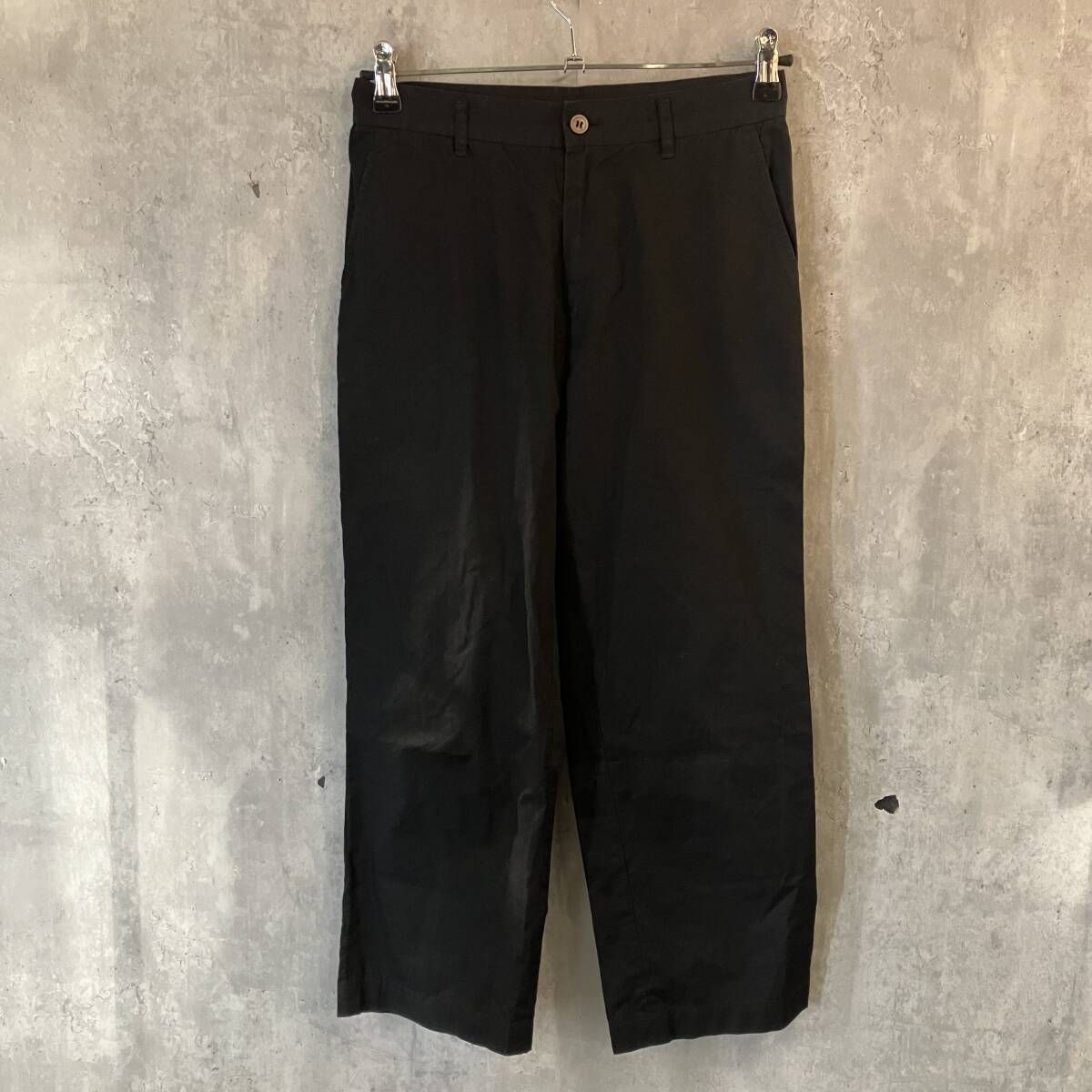 TRICOT COMME des GARCONS コットンスラックスパンツ サイズS ブラック