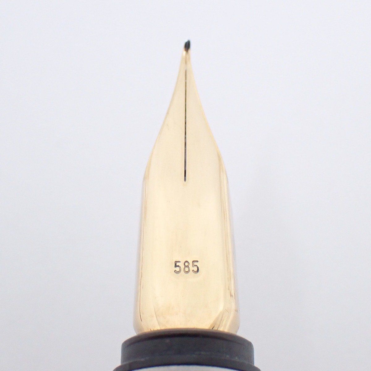 MONTBLANC モンブラン ノブレス 万年筆 14Kペン先 グレー系×ゴールド