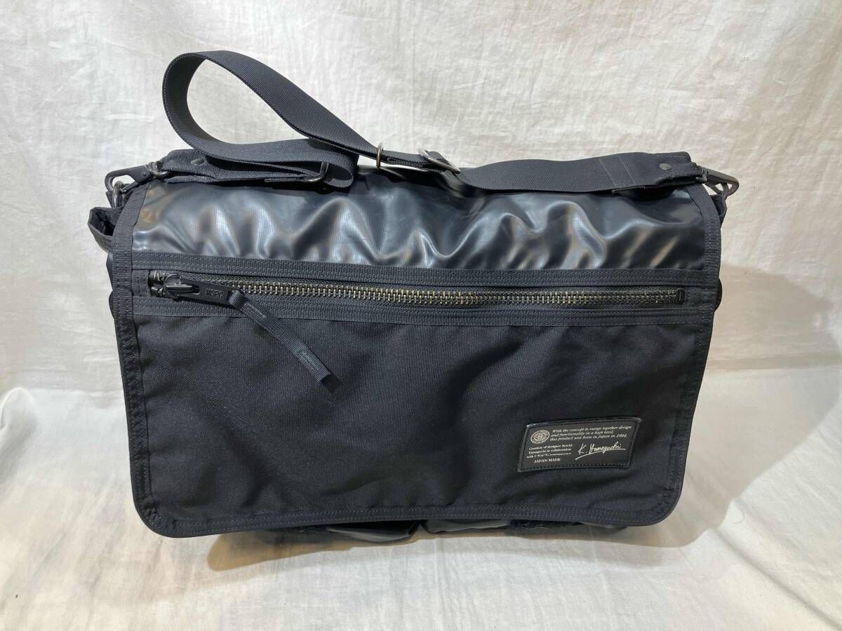 MASTER PIECE × K.YAMAGUCHI ショルダーバッグ ブラック マスターピース