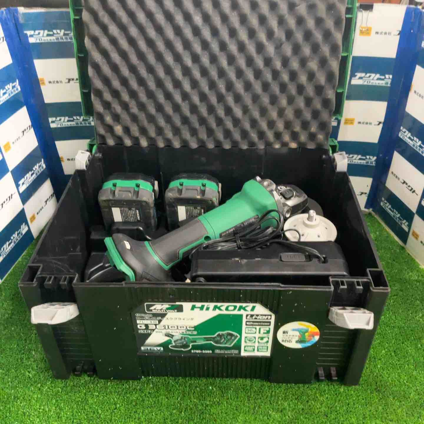 ハイコーキ HIKOKI 旧 日立工機 100 mmコードレスディスクグラインダ G 3610 DC 2 XPZ