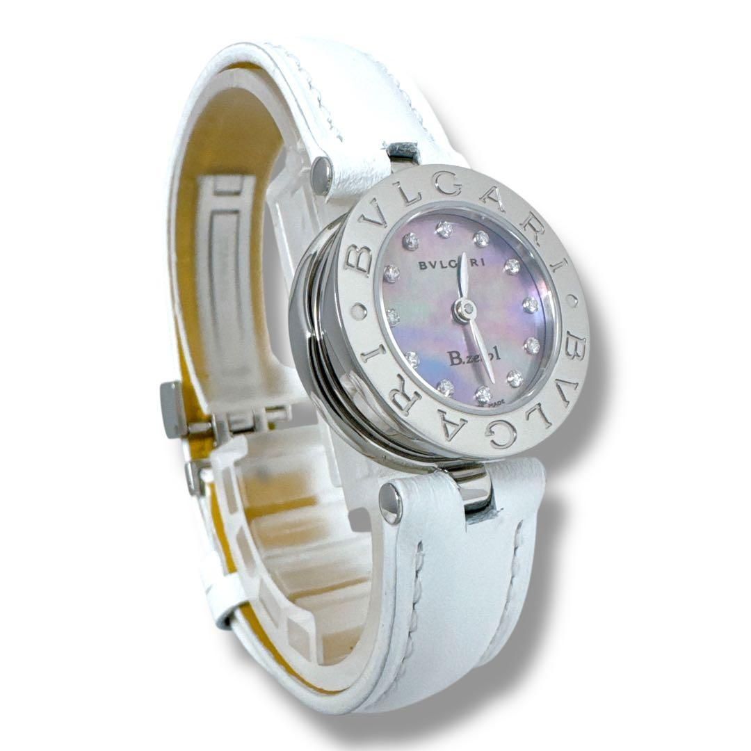 ブルガリ ビーゼロワン BZ22S ダイヤ シェル レディース 腕時計