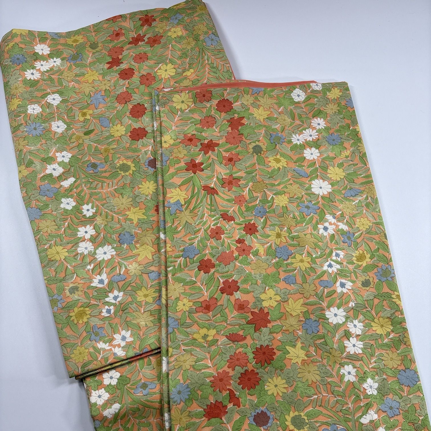 小紋 5枚 正絹 着物まとめ売り 同梱購入歓迎 リメイク用 着付け練習用