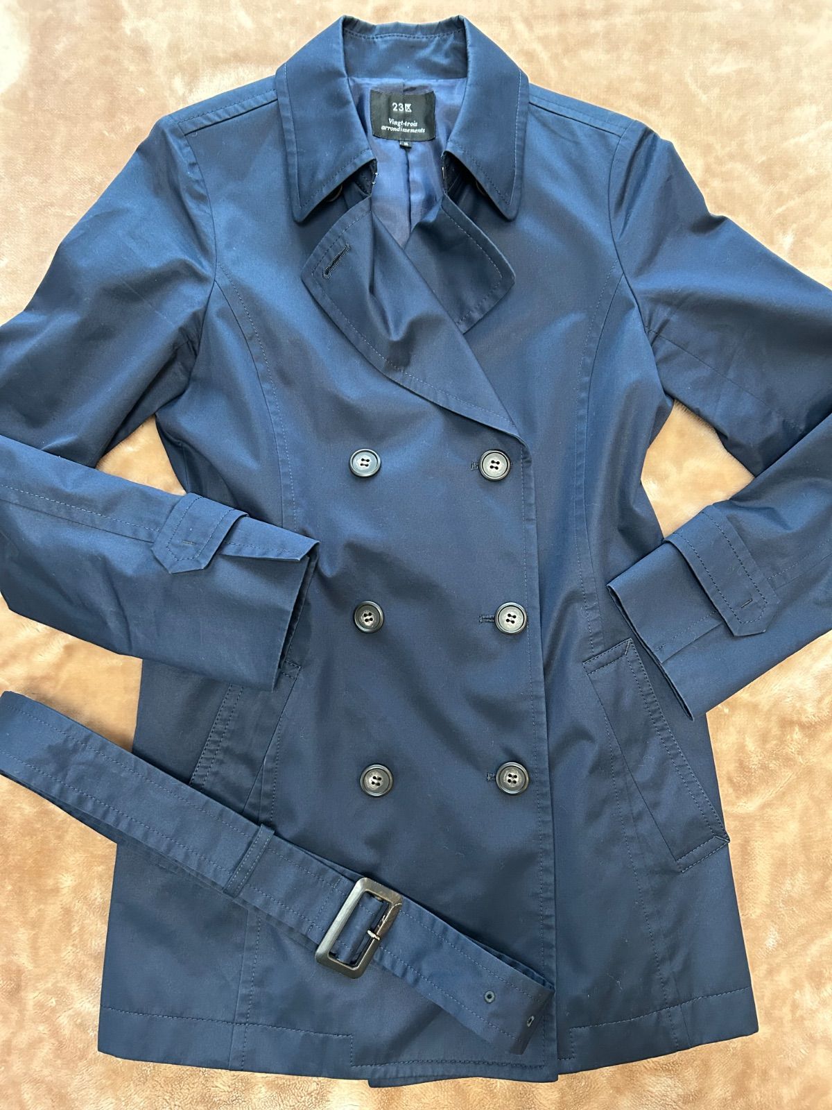 23区トレンチコートレディースコートスプリングコート