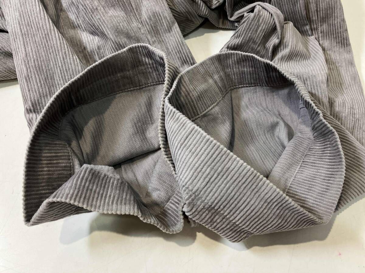 Tangent タンジェント コーデュロイパンツ tan-02-P-22202 グレー 50