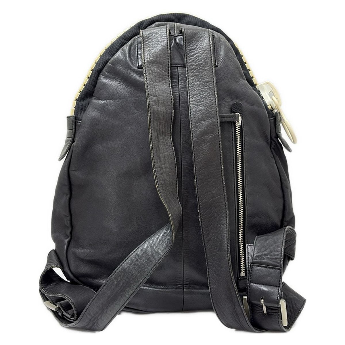 kawa-kawa(カワカワ) リュックサック - 黒 レザー - メルカリ