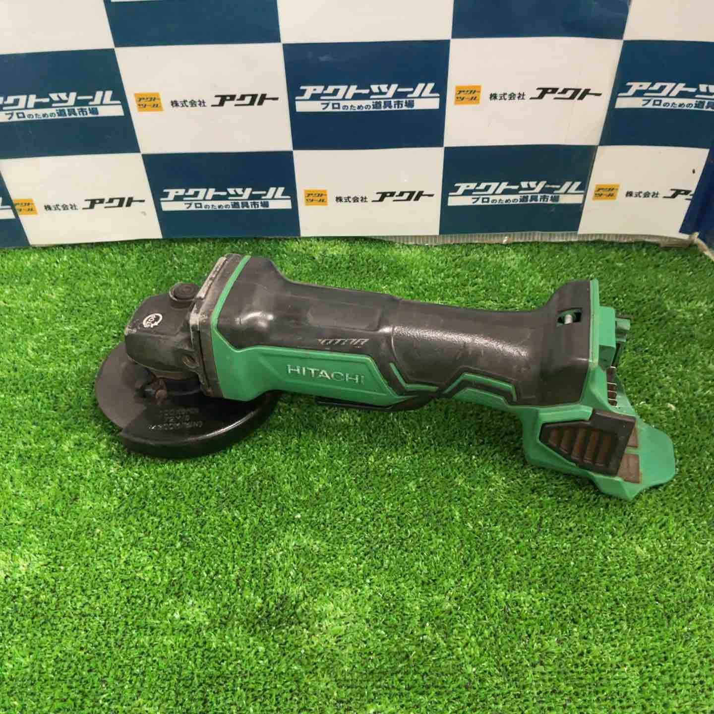 HiKOKI 旧日立工機 18 V コードレスディスクグラインダ 充電式 ブレーキ付き 砥石径100 mm パドルスイッチ 蓄電池 充電器 ケース 本体のみ NN L