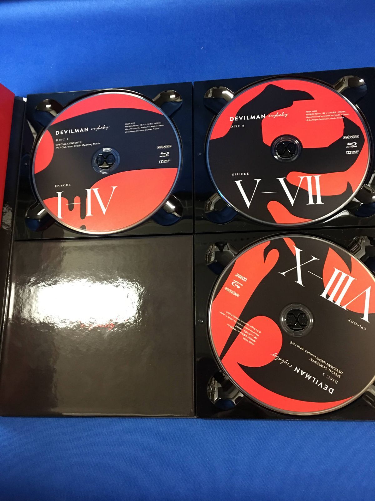 ◇DEVILMAN crybaby COMPLETE BOX 完全生産限定版 Blu-ray（RE0165