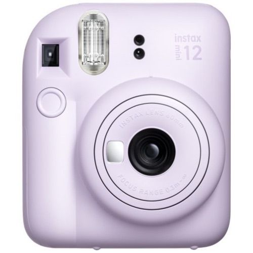 フジフイルム インスタントカメラ チェキ instax mini 12 ライラックパープル フィルム 付き