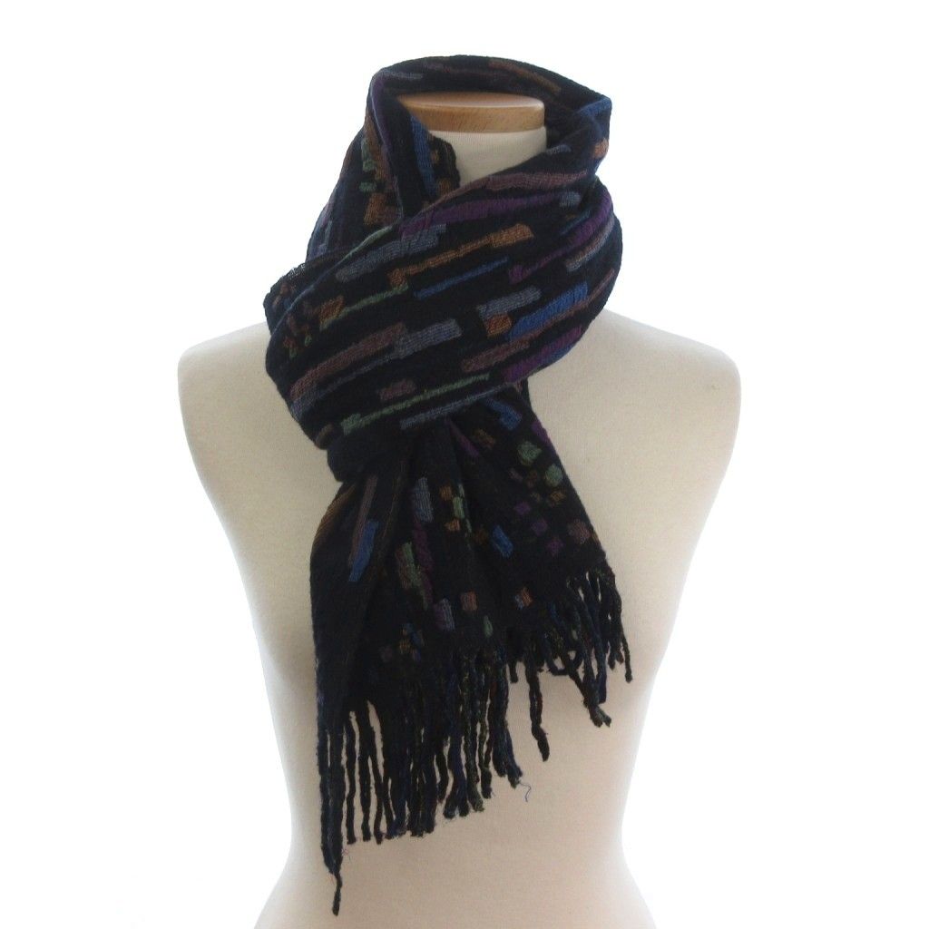 ヨーガンレール JURGEN LEHL ババグーリ マフラー フリンジ ウール