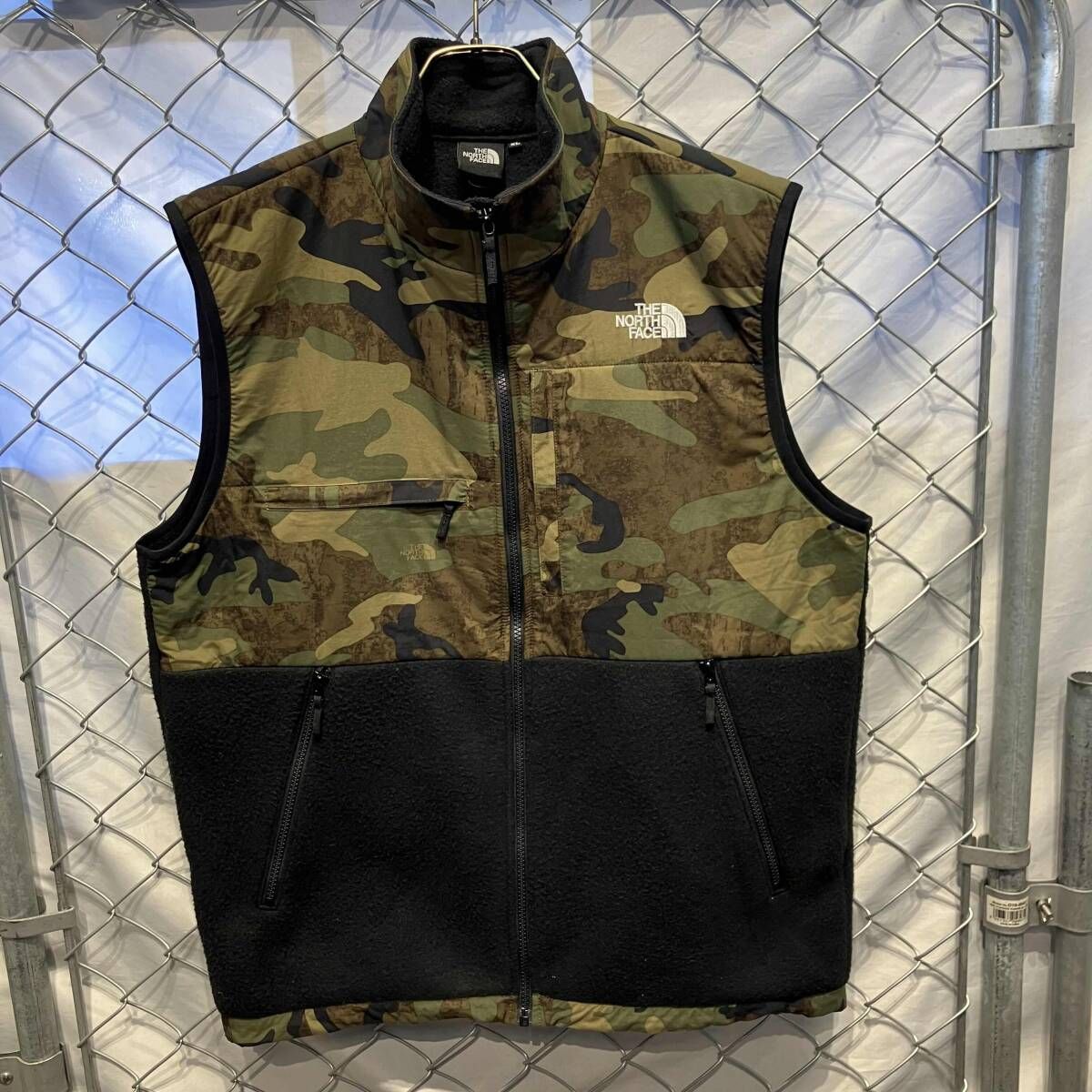 THE NORTH FACE novelty denail vest 迷彩 ベスト ノースフェイス