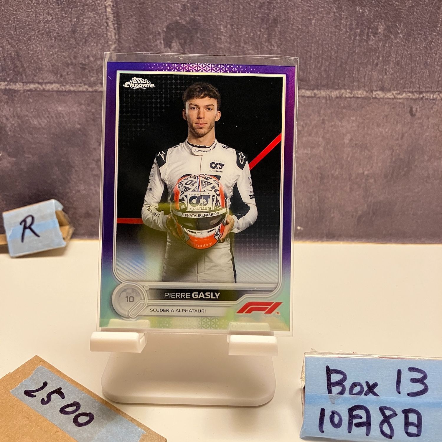 2022 Topps Chrome Pierre Gasly 148/399 直筆サインカード Scuderia