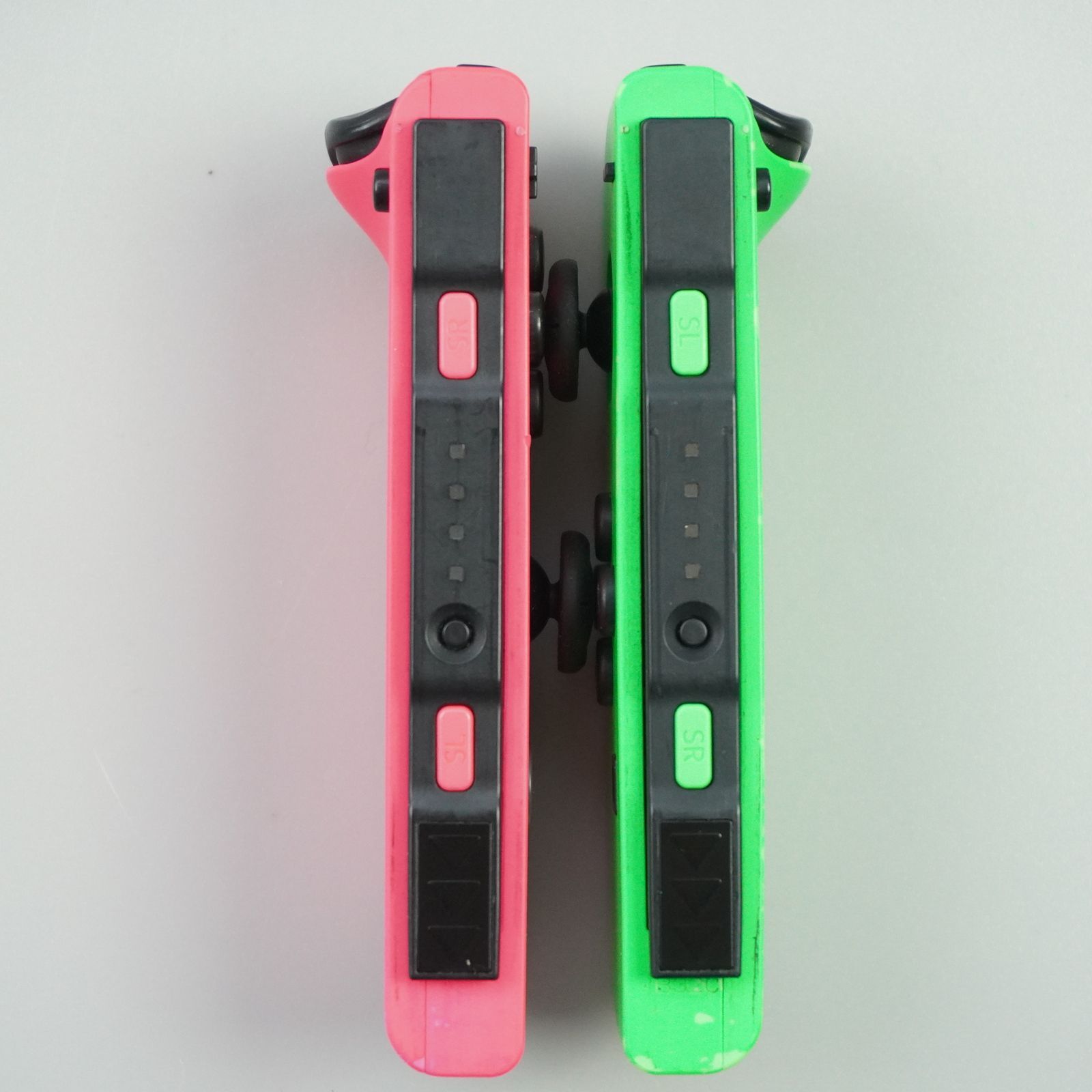 Nintendo Switch ジョイコン ネオングリーン ネオンピンク m236 - メルカリ
