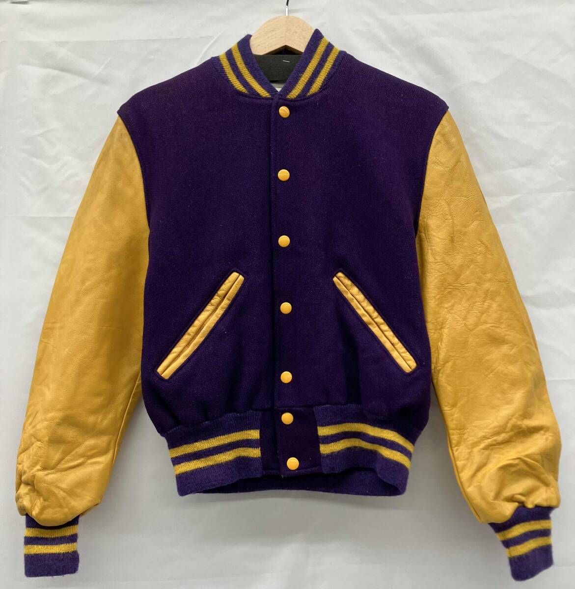 De LONG デロング スタジャン アウター ジャケット 古着 レザー