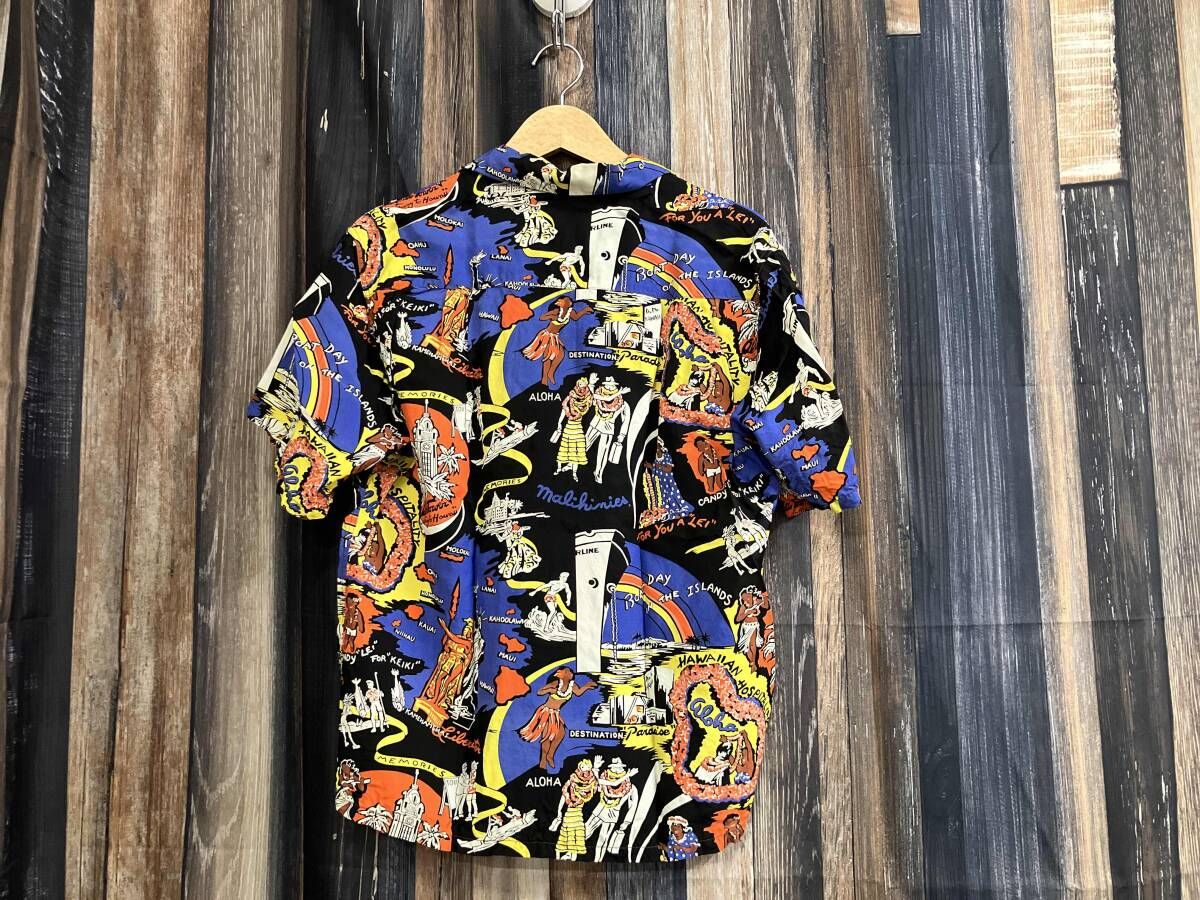 SUN SURF サンサーフ SS 31215 アロハシャツ 半袖シャツ Sサイズ き