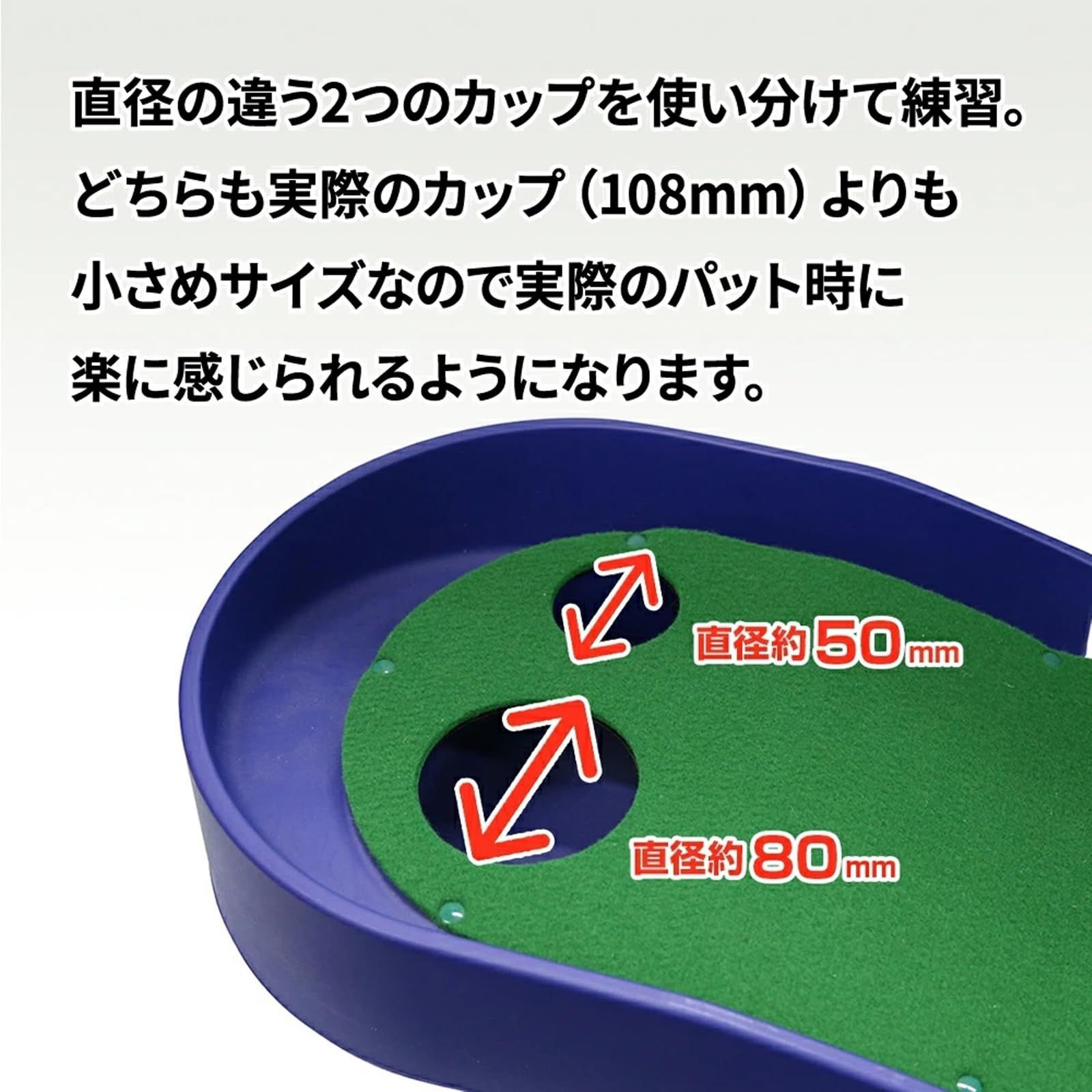 ダイヤゴルフ(DAIYA GOLF) パター練習マット パターマット ゴルフ練習