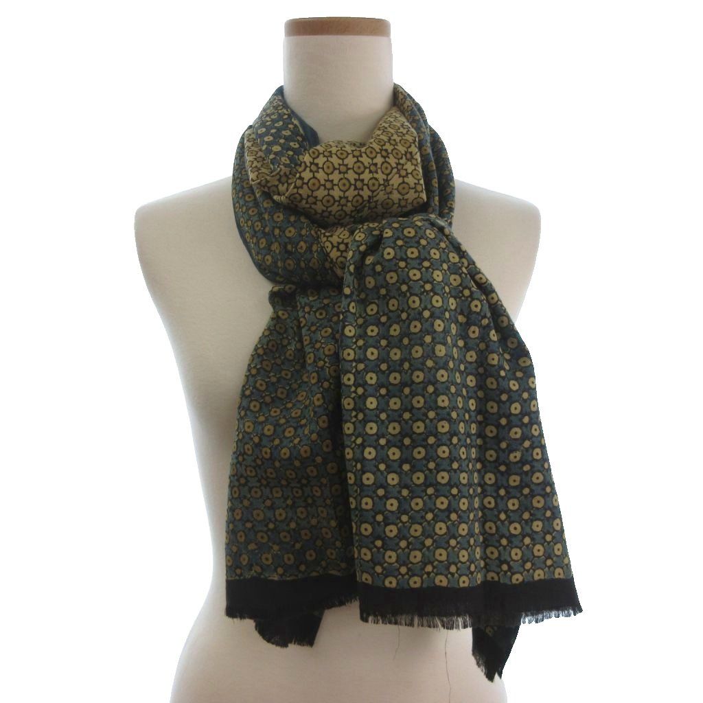 ヨーガンレール ババグーリ マフラー　ストール　コットンウール ヨーガンレール JURGEN LEHL ババグーリ コットン シルク混 ストール