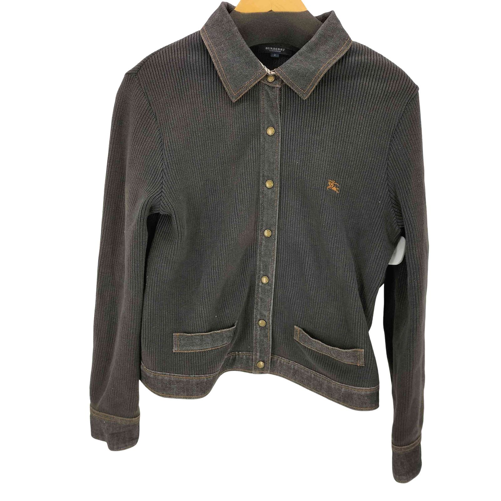 バーバリーロンドン BURBERRY LONDON デニムドッキング ニット