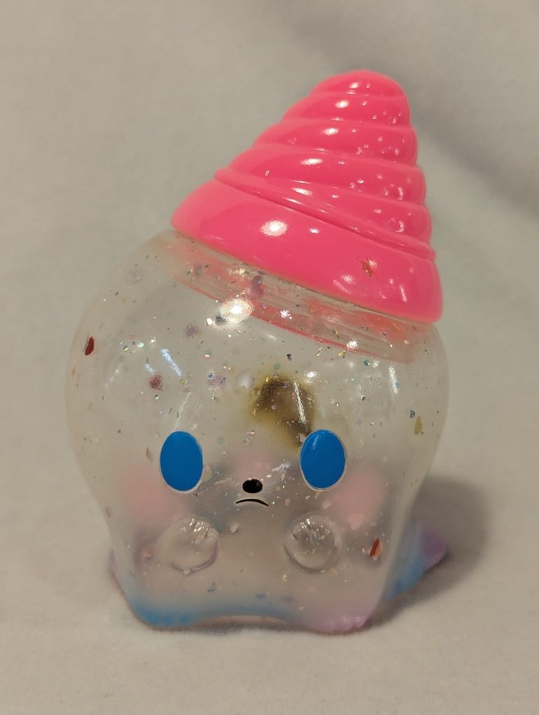 せり のりか 怪獣アイシー コットンキャンディ味 クリア成型/ピンク