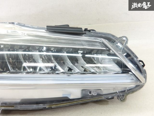 ☆レンズ割れ無し☆ ホンダ 純正 CR7 アコード 後期 LED ヘッドライト
