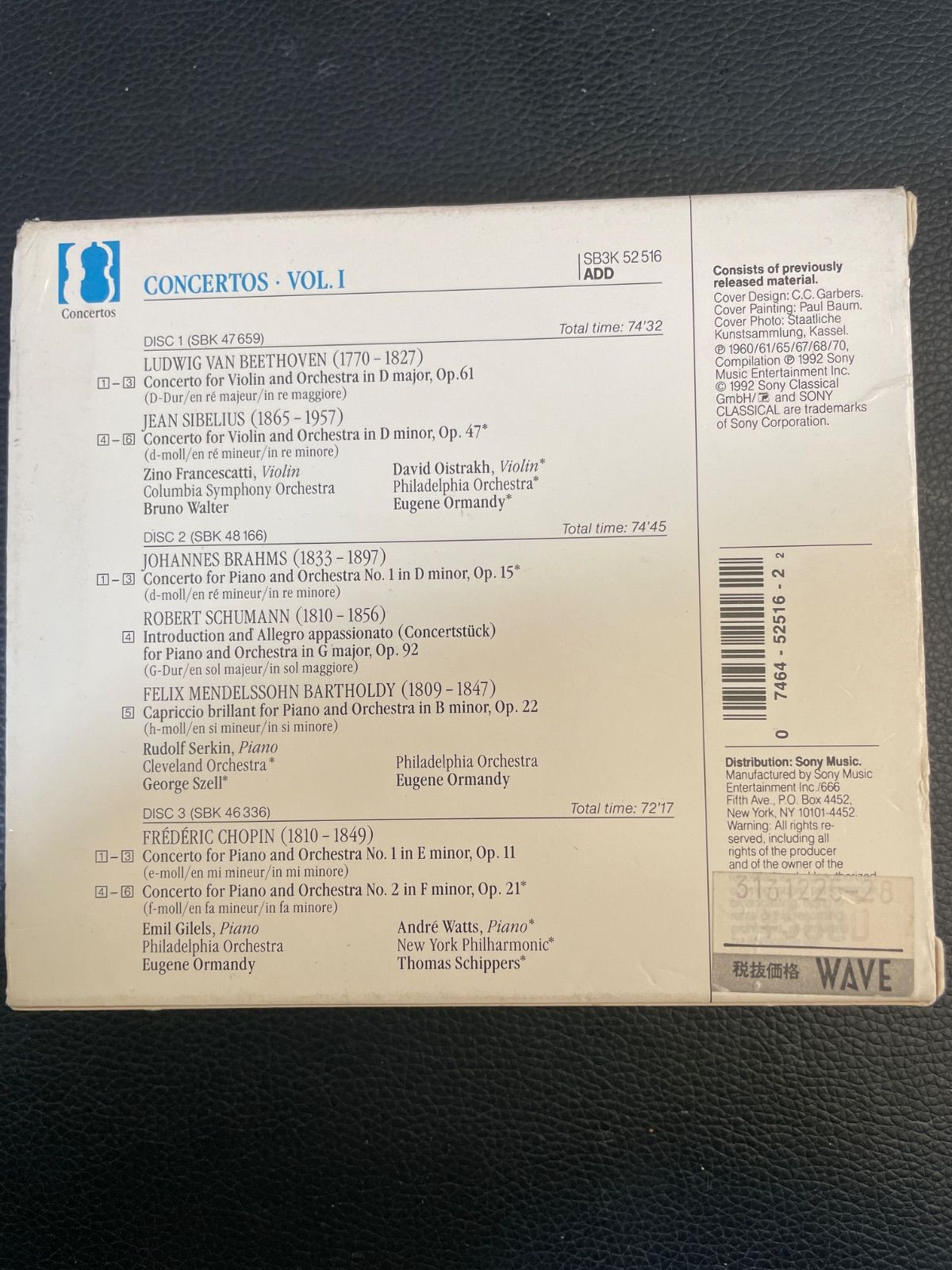 川/z 【クラシックCD】【2枚未開封】Concertos V1 - メルカリ