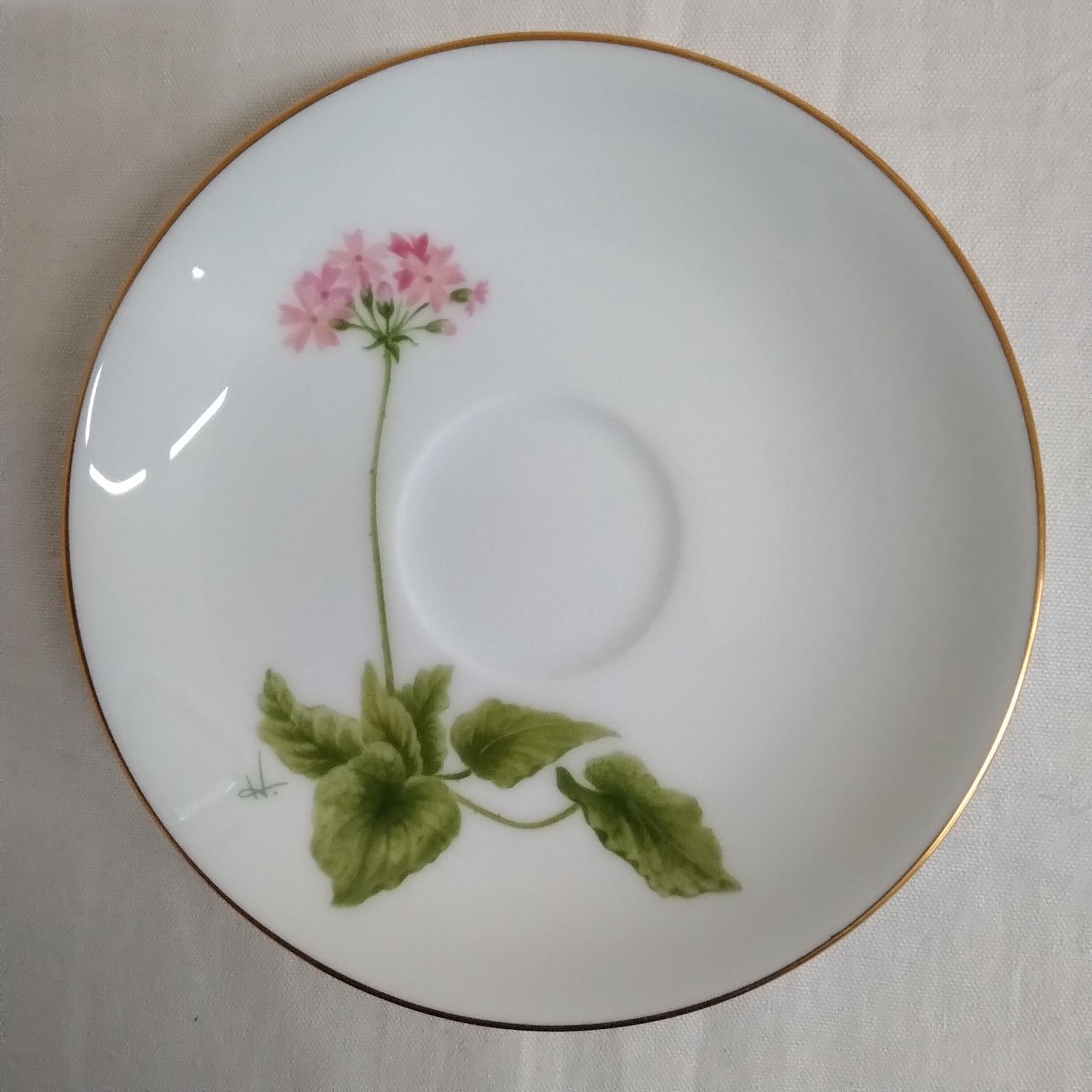 大倉陶園&フランクリンポーセリン限定コラボ カップ&ソーサー 日本花の