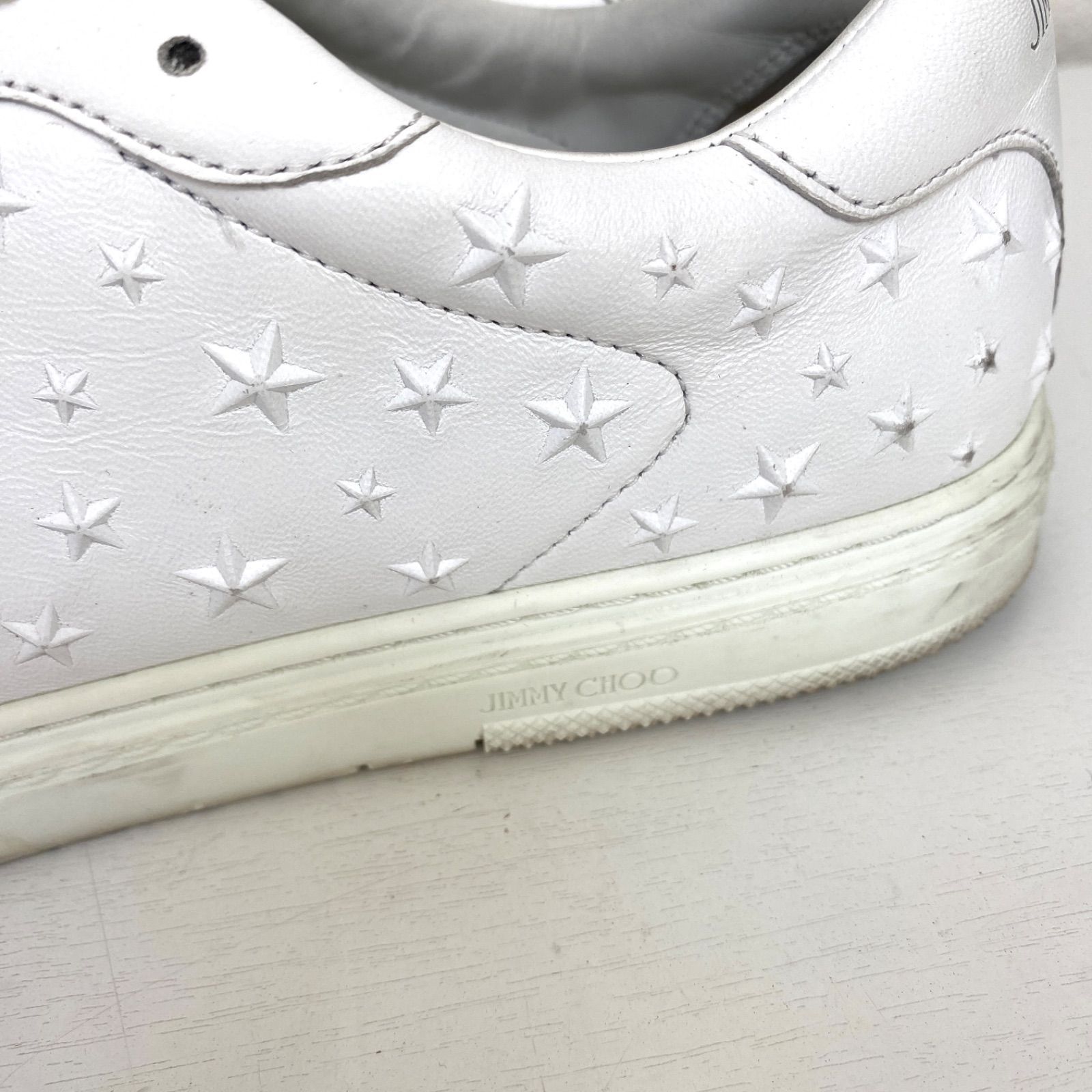 JIMMY CHOO ジミーチュウ スタースタッズ メンズ スニーカー 26cm