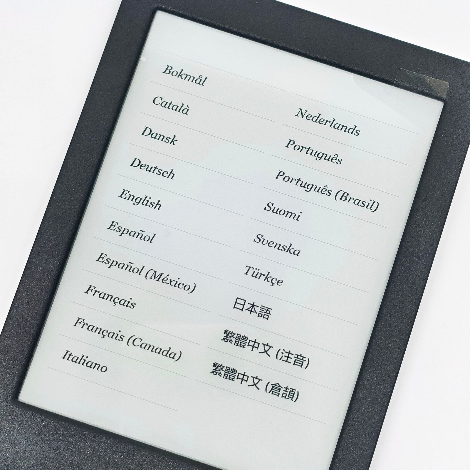 Kobo Nia 電子書籍リーダー デモ機 6インチ 175g 8GB ブラック コボ