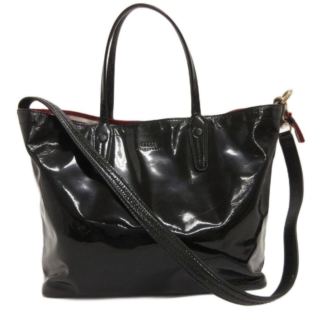 バリー BALLY ショルダー トートバッグ MISSI MS NP エナメル レザー